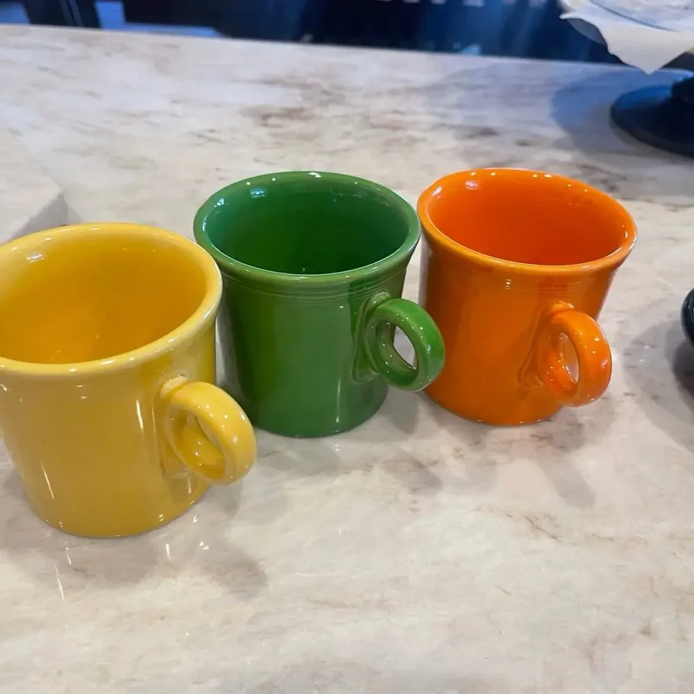 Fiesta ware retired mugs set of 3